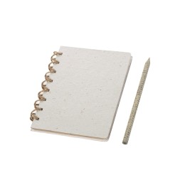 Живой блокнот с семенами цветов, А6, белый