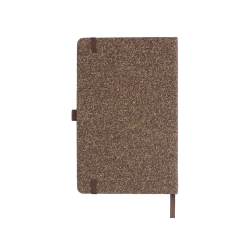 Блокнот из кофейных зерен А5 "Coffee notes", твердая обложка, 80 листов 70 гр/м2 белой бумаги, кофейный