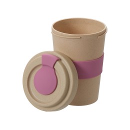 Стакан из пшеничного волокна «Flava», dust pink