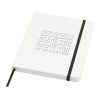 Holm блокнот формата А5 из каменной бумаги с линованными страницами - Белый