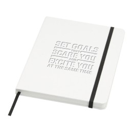 Holm блокнот формата А5 из каменной бумаги с линованными страницами - Белый