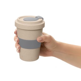 Стакан из пшеничного волокна «Flava», серый