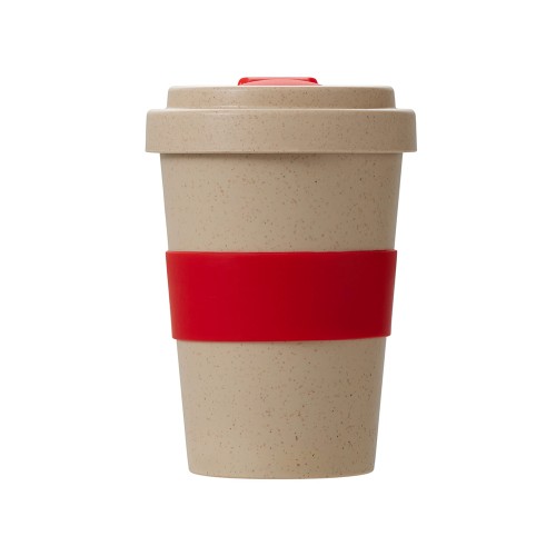 Стакан из пшеничного волокна «Flava», красный