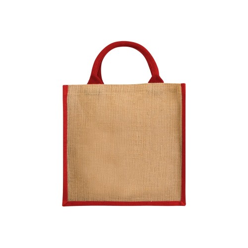 Сумка подарочная "Hindy", натуральный/красный