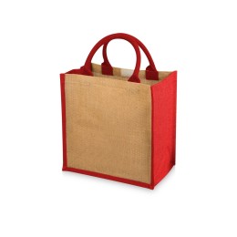 Сумка подарочная "Hindy", натуральный/красный