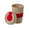 Стакан из пшеничного волокна «Flava», красный