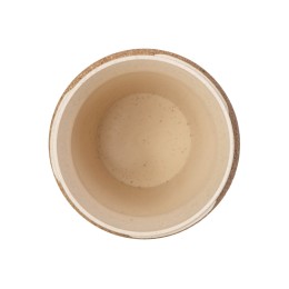 Стакан из пшеничного волокна с двойными стенками "Pino", красный