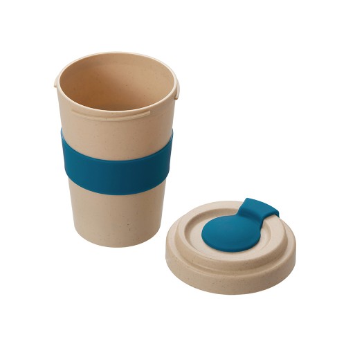 Стакан из пшеничного волокна «Flava», petrol blue