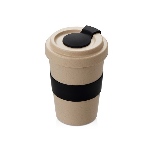 Стакан из пшеничного волокна «Flava», черный