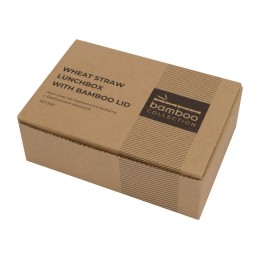 Ланчбокс Lunch с крышкой, бежевый