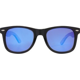 Hiru, зеркальные поляризованные солнцезащитные очки в оправе из переработанного PET-пластика/дерева в подарочной коробке, дерево