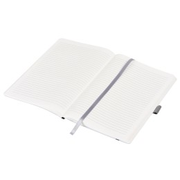 Блокнот из моющегося крафта и каменной бумаги А5 "Fleekstone", гибкая обложка, серый