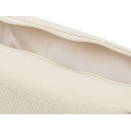 Косметичка "Jute" с ручкой из хлопка и джута, натуральный