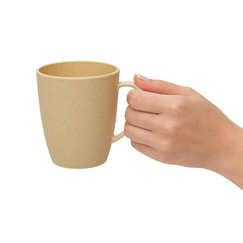 Кружка из пшеничного волокна Morning, 400 мл, бежевый