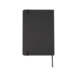 Holm блокнот формата А5 из каменной бумаги с линованными страницами - сплошной черный