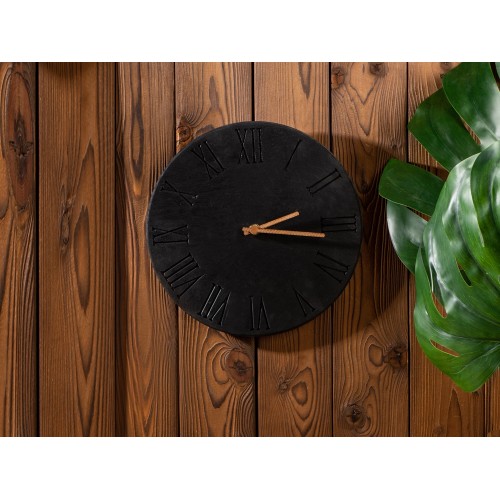 Часы деревянные "Magnus", 28 см, черный