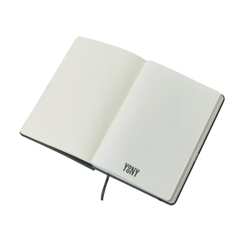 Набор блокнот А5 с магнитным держателем для ручки и подставкой для телефона и металлической шариковой ручкой "NotaBene", черный