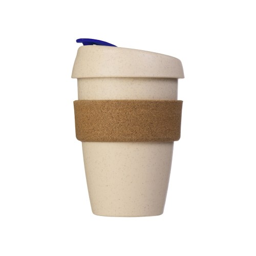 Стакан из пшеничного волокна с двойными стенками "Pino", синий