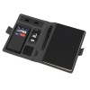 Органайзер с беспроводной зарядкой 5000 mAh "Powernote", темно-серый