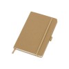 Блокнот "Sevilia Hard", твердая обложка из крафта A5, 80 листов, крафтовый/бежевый