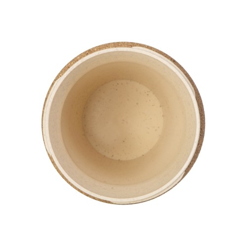 Стакан из пшеничного волокна с двойными стенками "Pino", натуральный