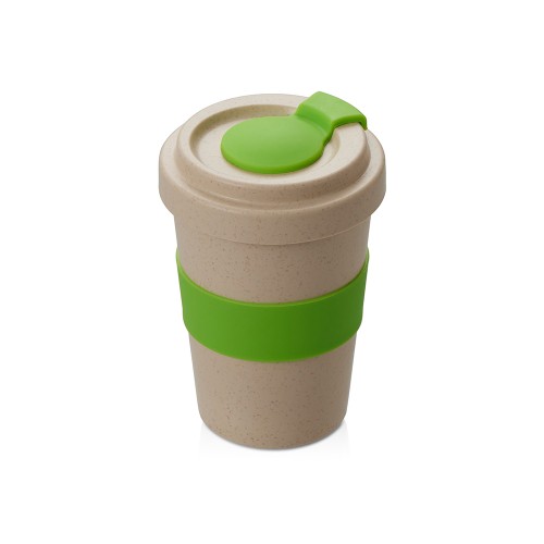 Стакан из пшеничного волокна «Flava», зеленое яблоко