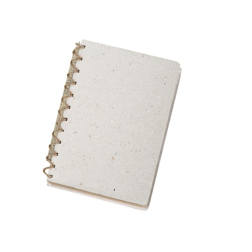 Живой блокнот А5 с бумажным карандашом и семенами цветов микс, белый