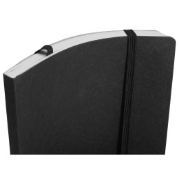 Блокнот из моющегося крафта и каменной бумаги А5 "Fleekstone", гибкая обложка, черный