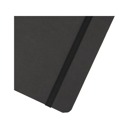 Holm блокнот формата А5 из каменной бумаги с линованными страницами - сплошной черный