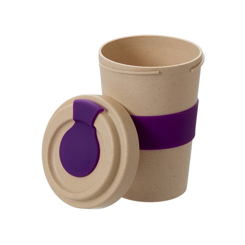 Стакан из пшеничного волокна «Flava», фиолетовый 2603C