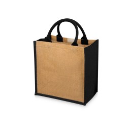 Сумка подарочная "Chennai", натуральный/черный