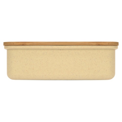 Ланчбокс Lunch с крышкой, бежевый