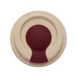 Стакан из пшеничного волокна «Flava», burgundy