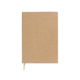 Блокнот из пробки А5 "Passiflora", твердая обложка, 80 листов 80 гр/м2 переработанной белой бумаги,