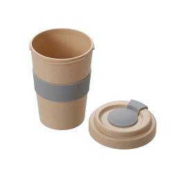 Стакан из пшеничного волокна «Flava», серый