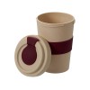 Стакан из пшеничного волокна «Flava», burgundy