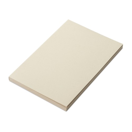 Блокнот А5 "Adiantum" из переработанного тростника, 80 листов, гибкая обложка, натуральный