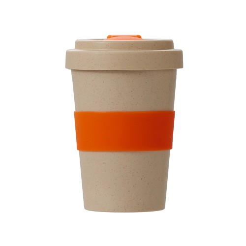 Стакан из пшеничного волокна «Flava», оранжевый 021C