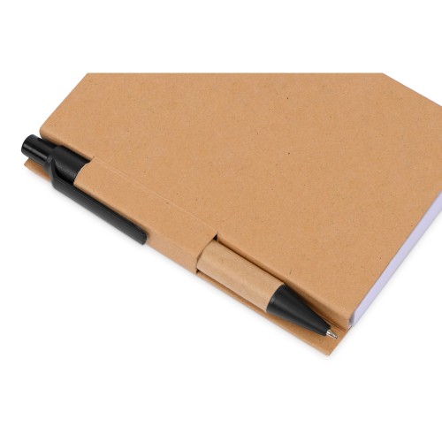 Набор канцелярский с блокнотом и ручкой "Samui", бежевый