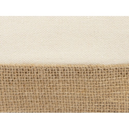 Косметичка "Jute" с ручкой из хлопка и джута, натуральный