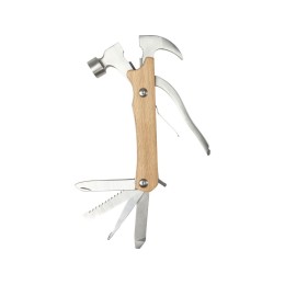 Bear многофункциональный инструмент с молотком с 10 функциями, дерево