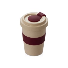 Стакан из пшеничного волокна «Flava», burgundy