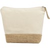 Косметичка "Jute" из хлопка и джута, натуральный