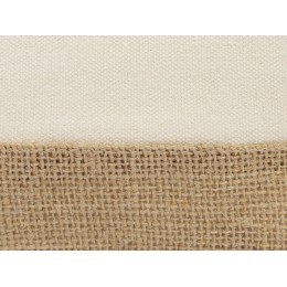 Косметичка "Jute" из хлопка и джута, натуральный
