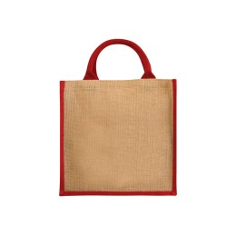 Сумка подарочная "Chennai", натуральный/красный