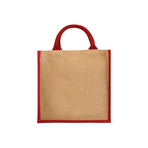 Сумка подарочная "Chennai", натуральный/красный