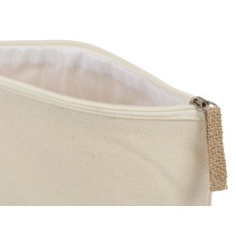 Косметичка "Jute" из хлопка и джута, натуральный