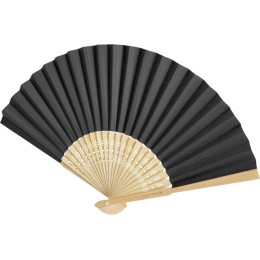Carmen веер - сплошной черный
