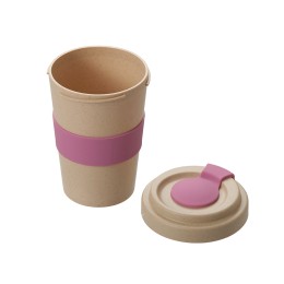 Стакан из пшеничного волокна «Flava», dust pink