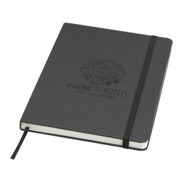 Holm блокнот формата А5 из каменной бумаги с линованными страницами - сплошной черный